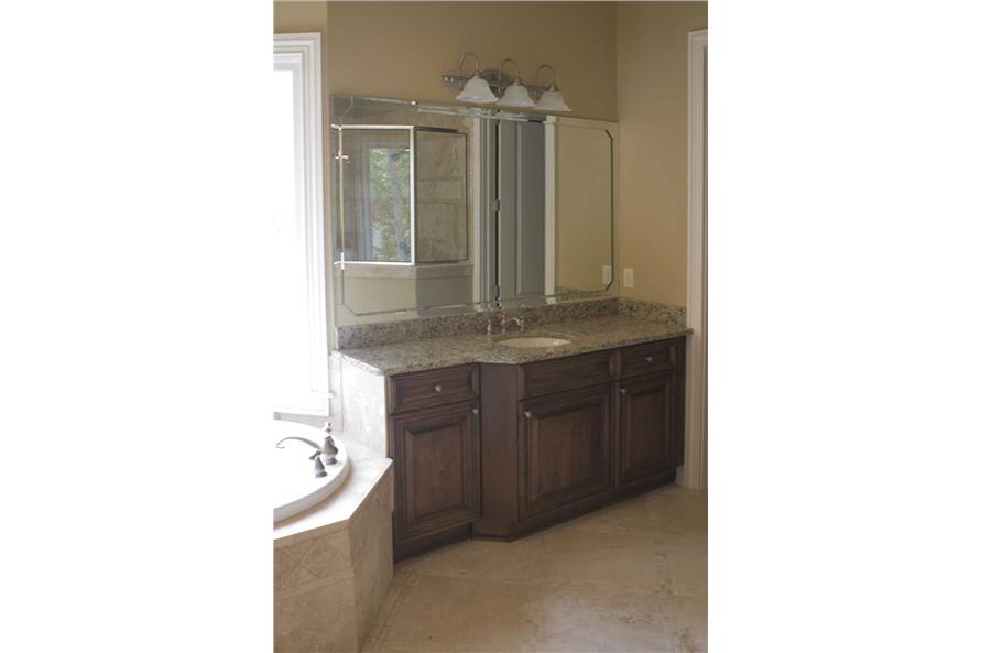 106-1167: Home Interior Photograph-Master Bathroom: Sink/Vanity