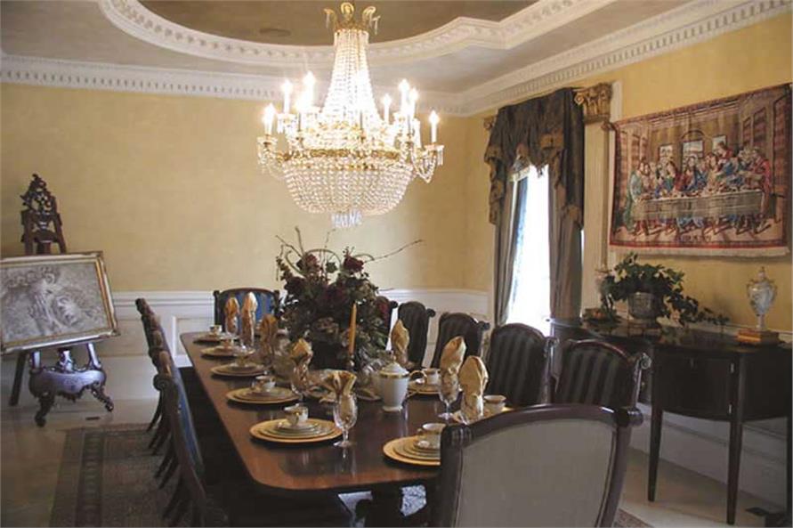 Dining Room of this 6-Bedroom,8210 Sq Ft Plan -8210