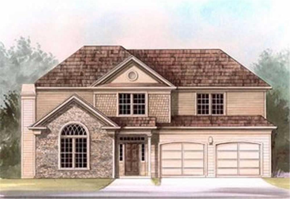 Main image for house plan # 15805