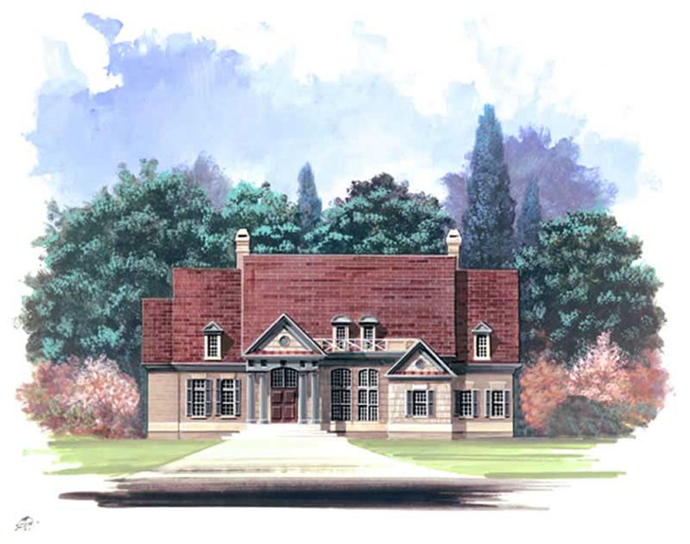 Main image for house plan # 15916
