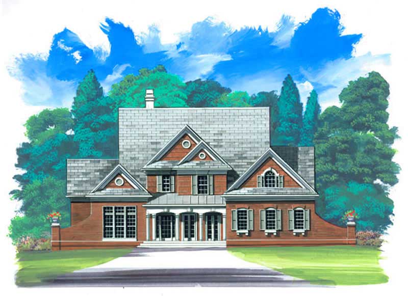 Main image for house plan # 15889