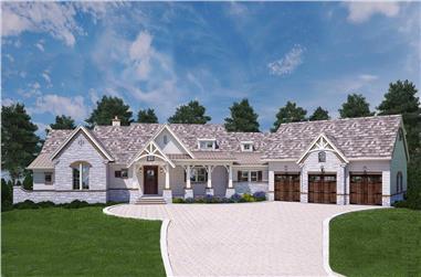 3-Bedroom, 2531 Sq Ft Country Home - Plan #106-1283 - Main Exterior