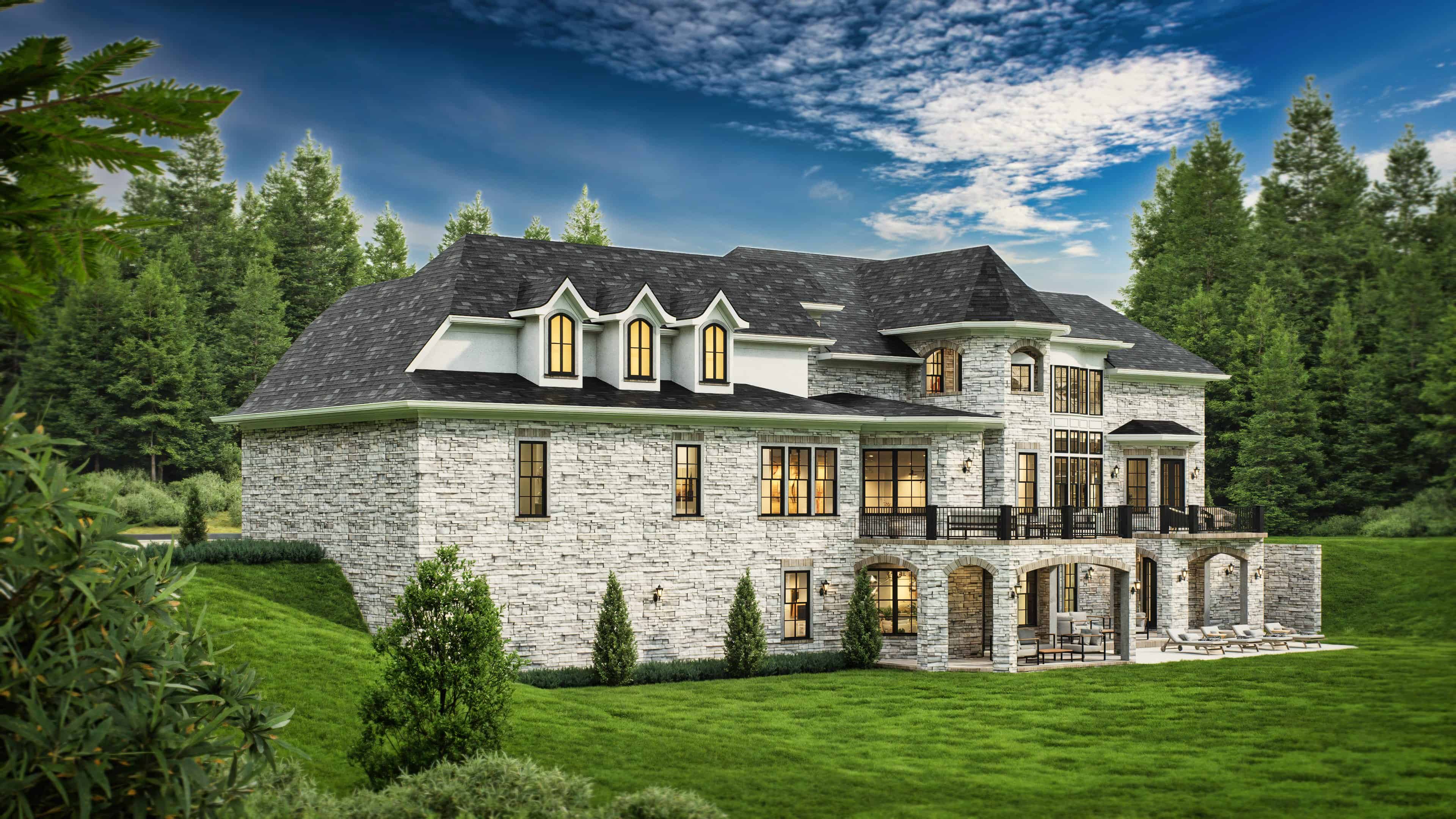 Right Side View of this 4-Bedroom,4770 Sq Ft Plan -106-1294