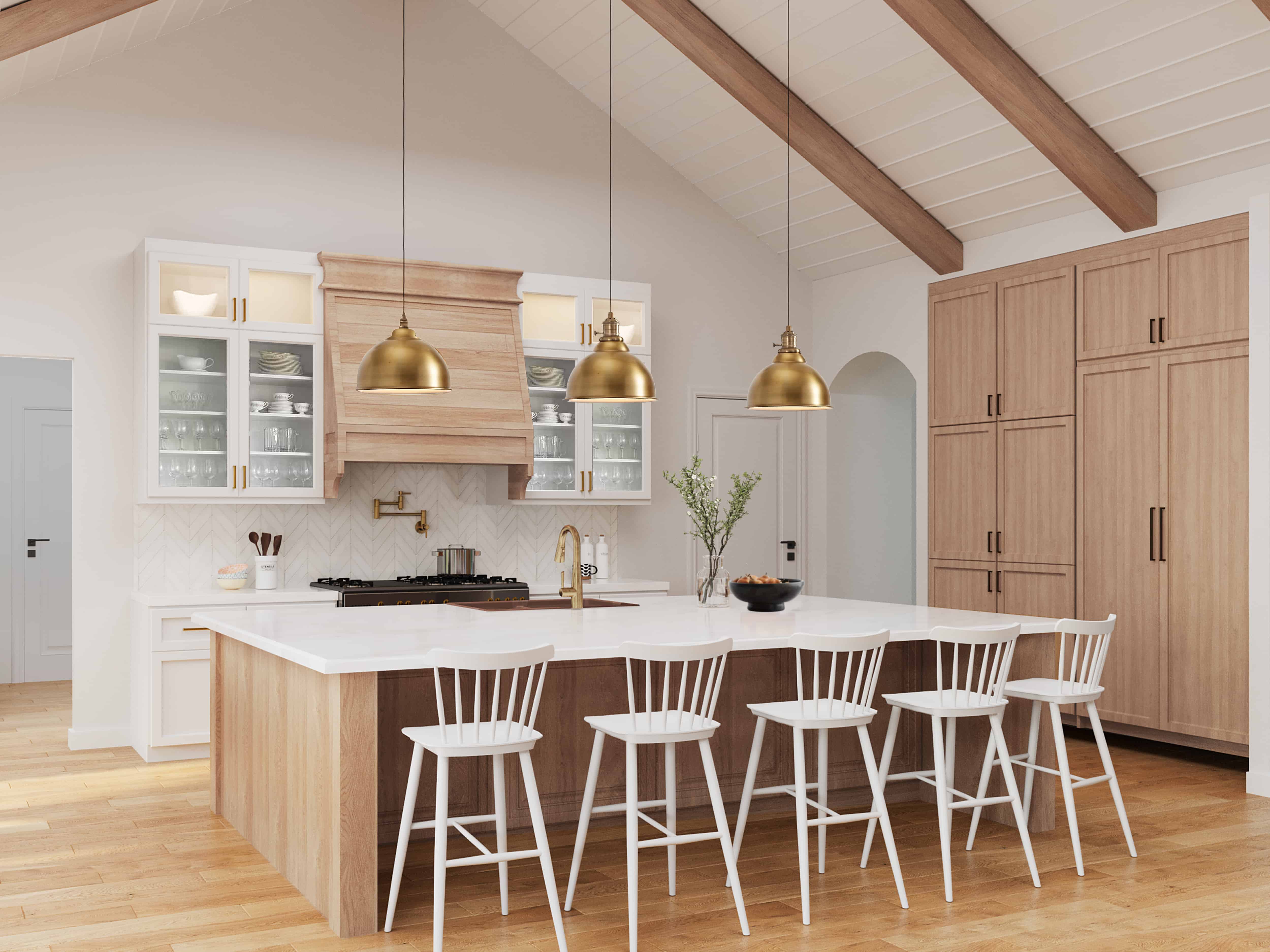 Kitchen: Breakfast Bar of this 3-Bedroom,2456 Sq Ft Plan -106-1333