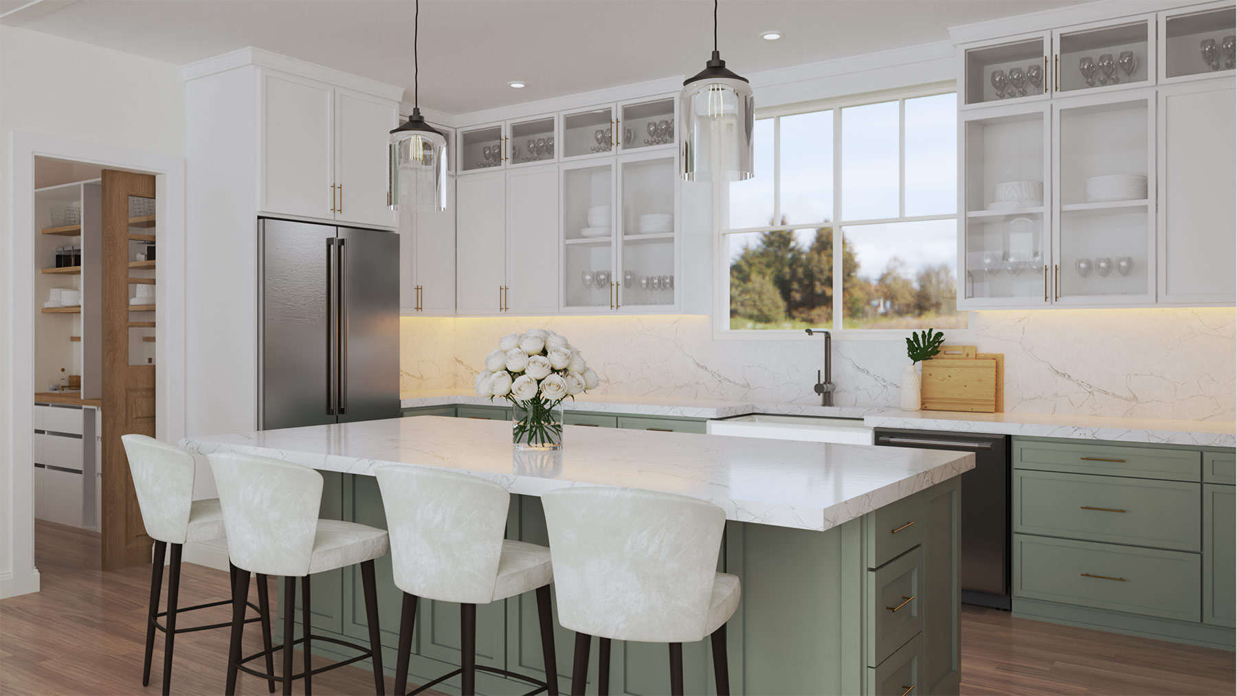 Kitchen of this 3-Bedroom,2537 Sq Ft Plan -106-1336