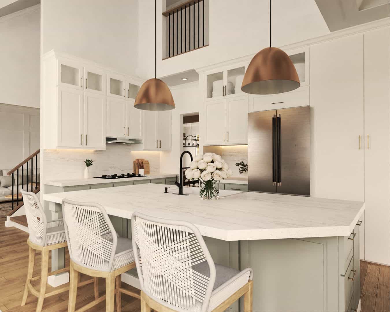 Kitchen of this 3-Bedroom,1898 Sq Ft Plan -106-1337