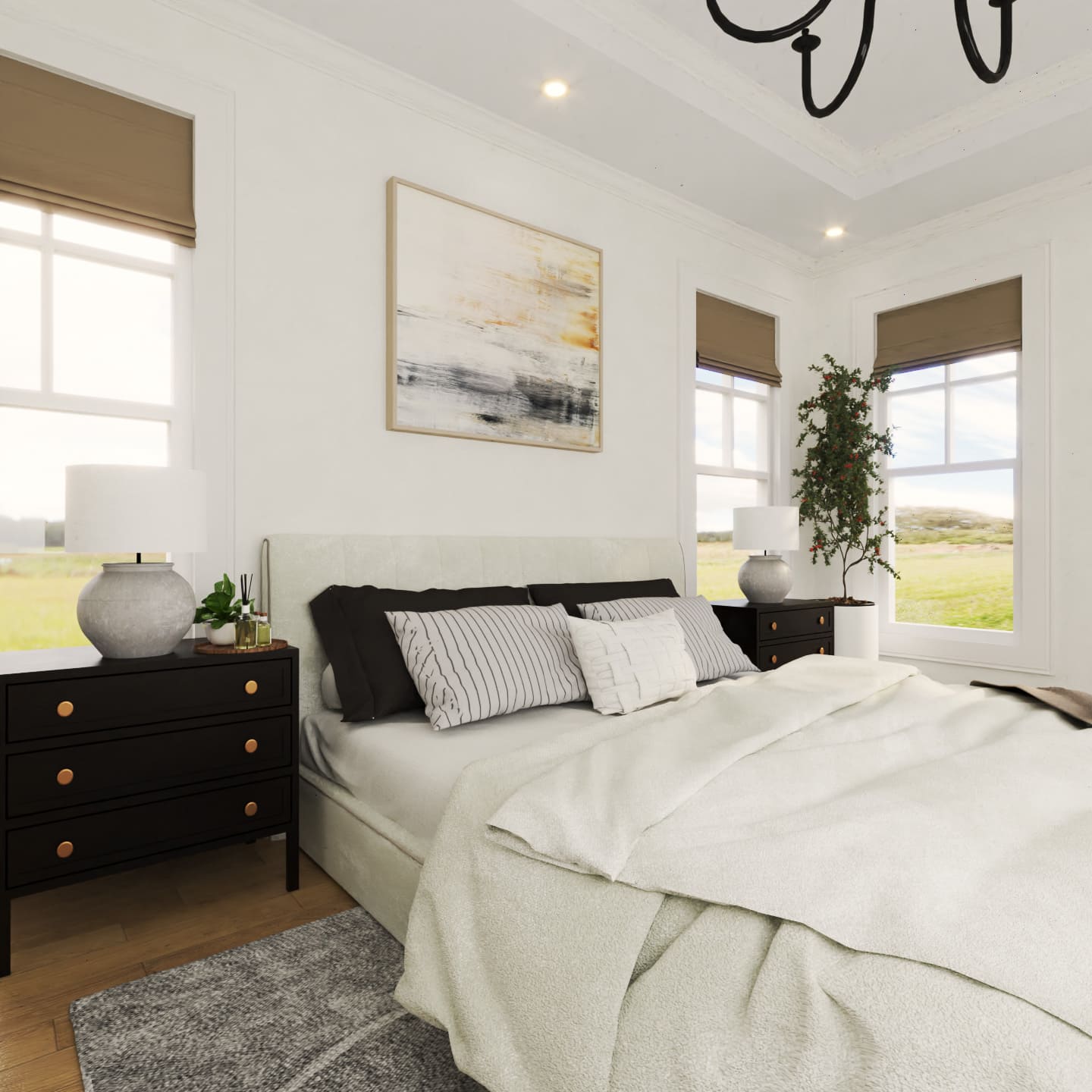 Master Bedroom of this 3-Bedroom,1898 Sq Ft Plan -106-1337