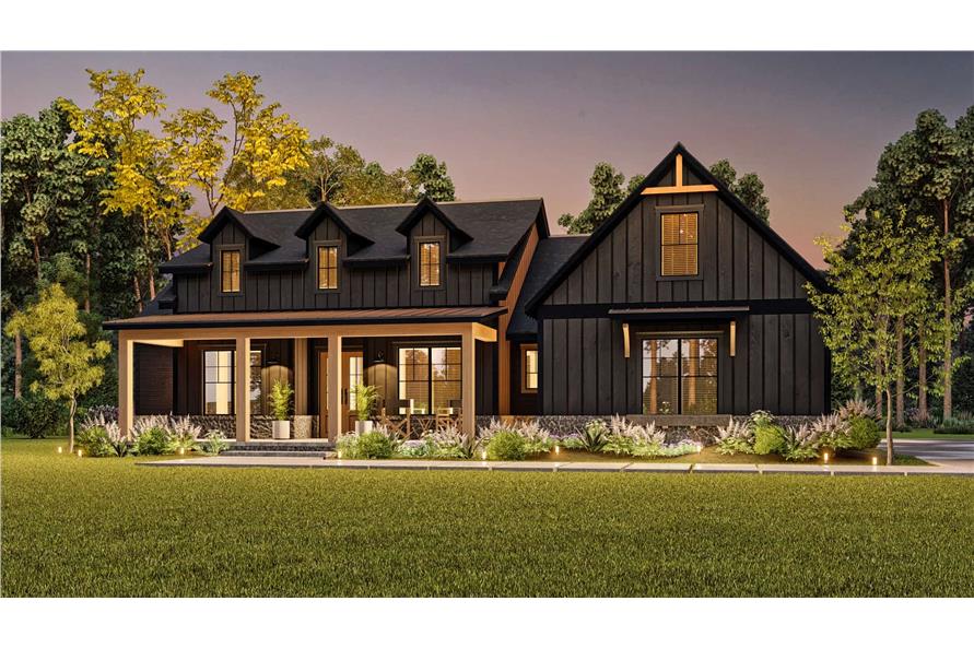 Modern Farmhouse House Plan - 3 Bedrms, 3 Baths - 2473 Sq Ft - #106-1339