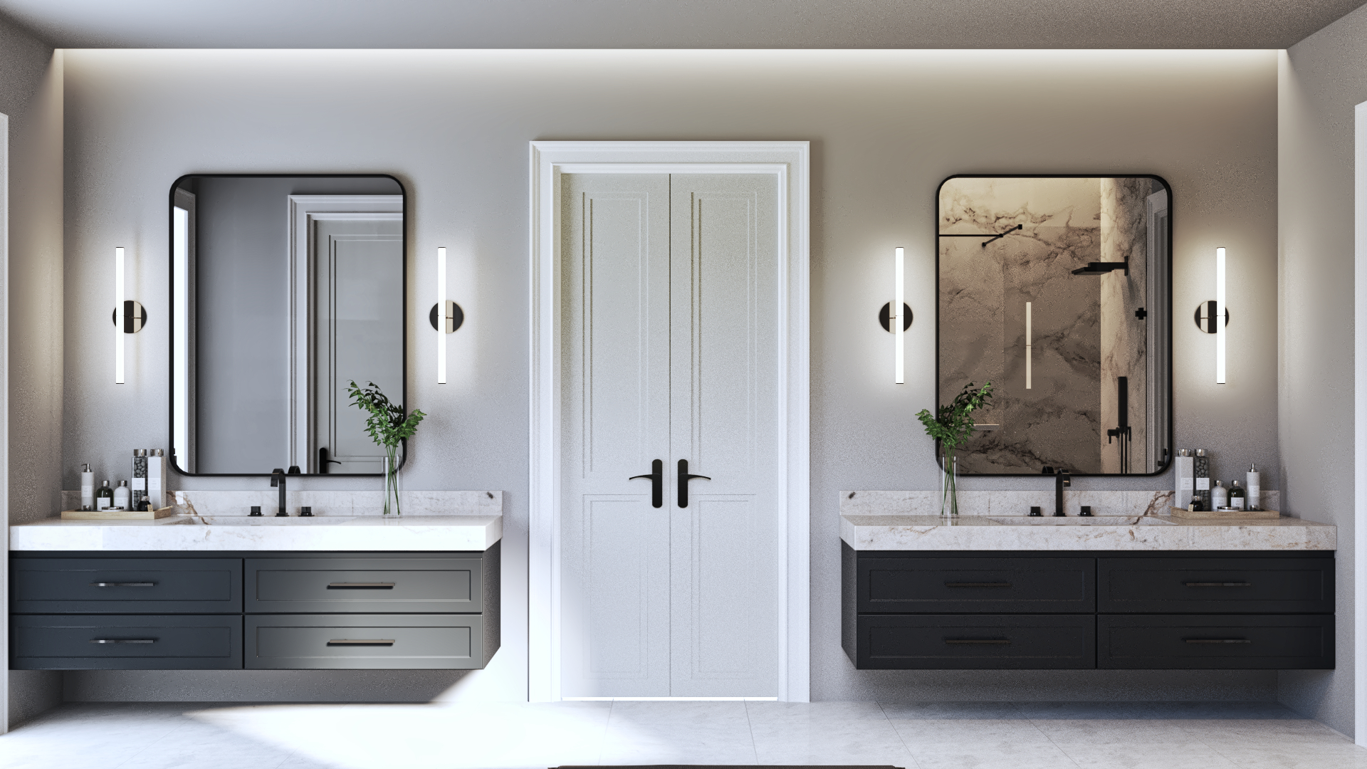 Master Bathroom of this 3-Bedroom,2473 Sq Ft Plan -106-1339