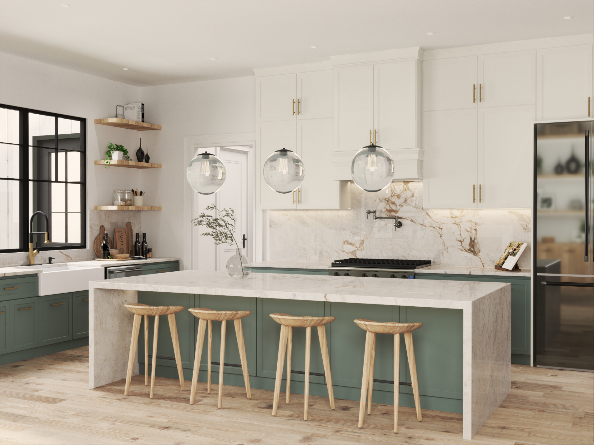 Kitchen of this 3-Bedroom,2473 Sq Ft Plan -106-1341