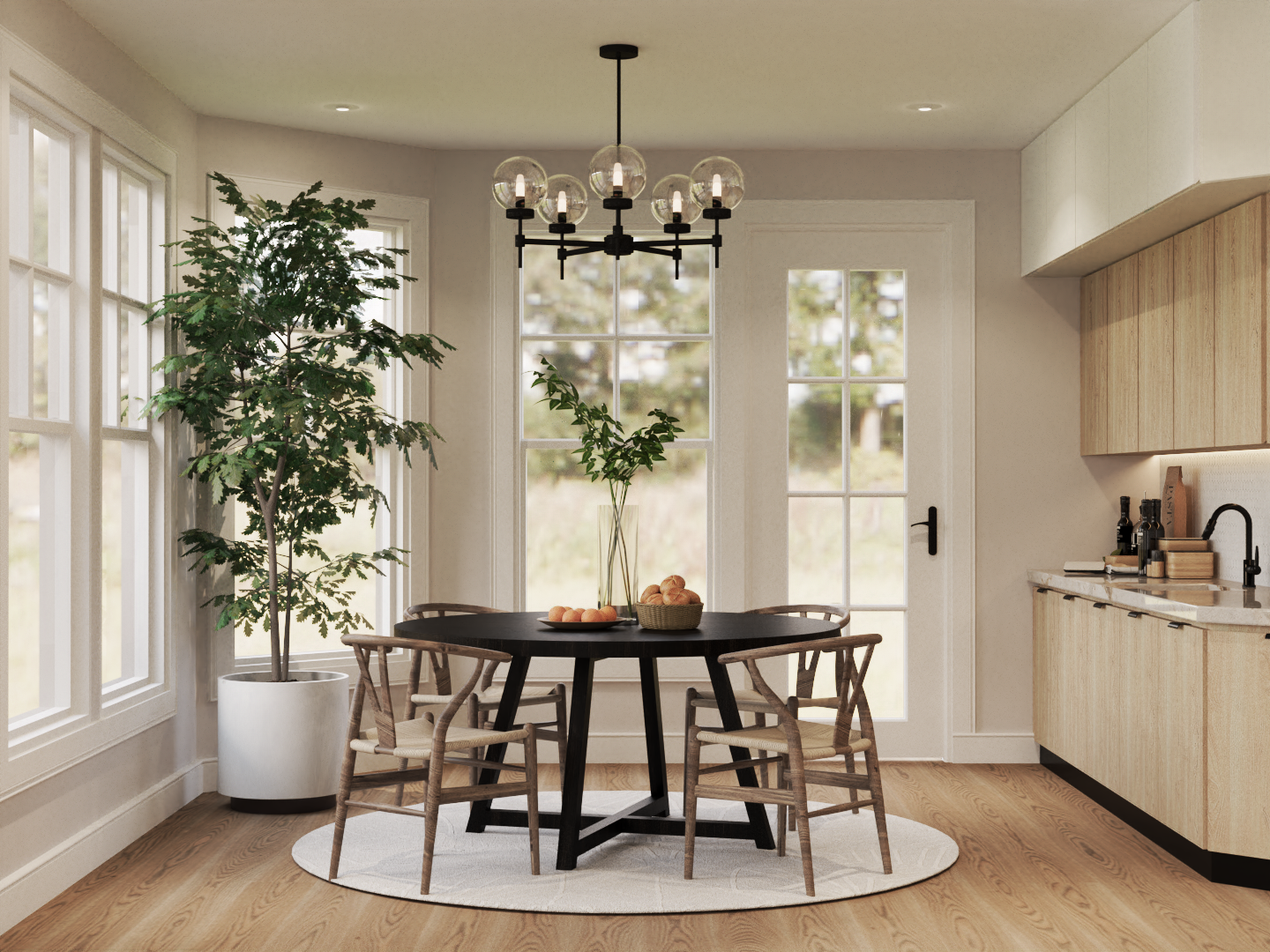 Kitchen: Breakfast Bar of this 3-Bedroom,3986 Sq Ft Plan -106-1345