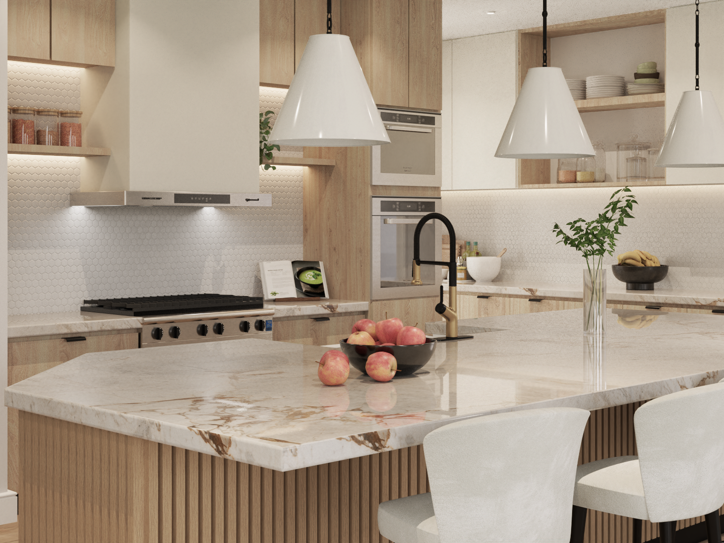 Kitchen of this 3-Bedroom,3986 Sq Ft Plan -106-1345