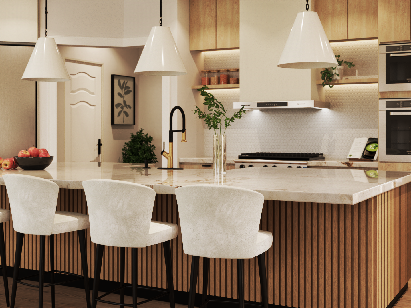 Kitchen of this 3-Bedroom,3986 Sq Ft Plan -106-1345