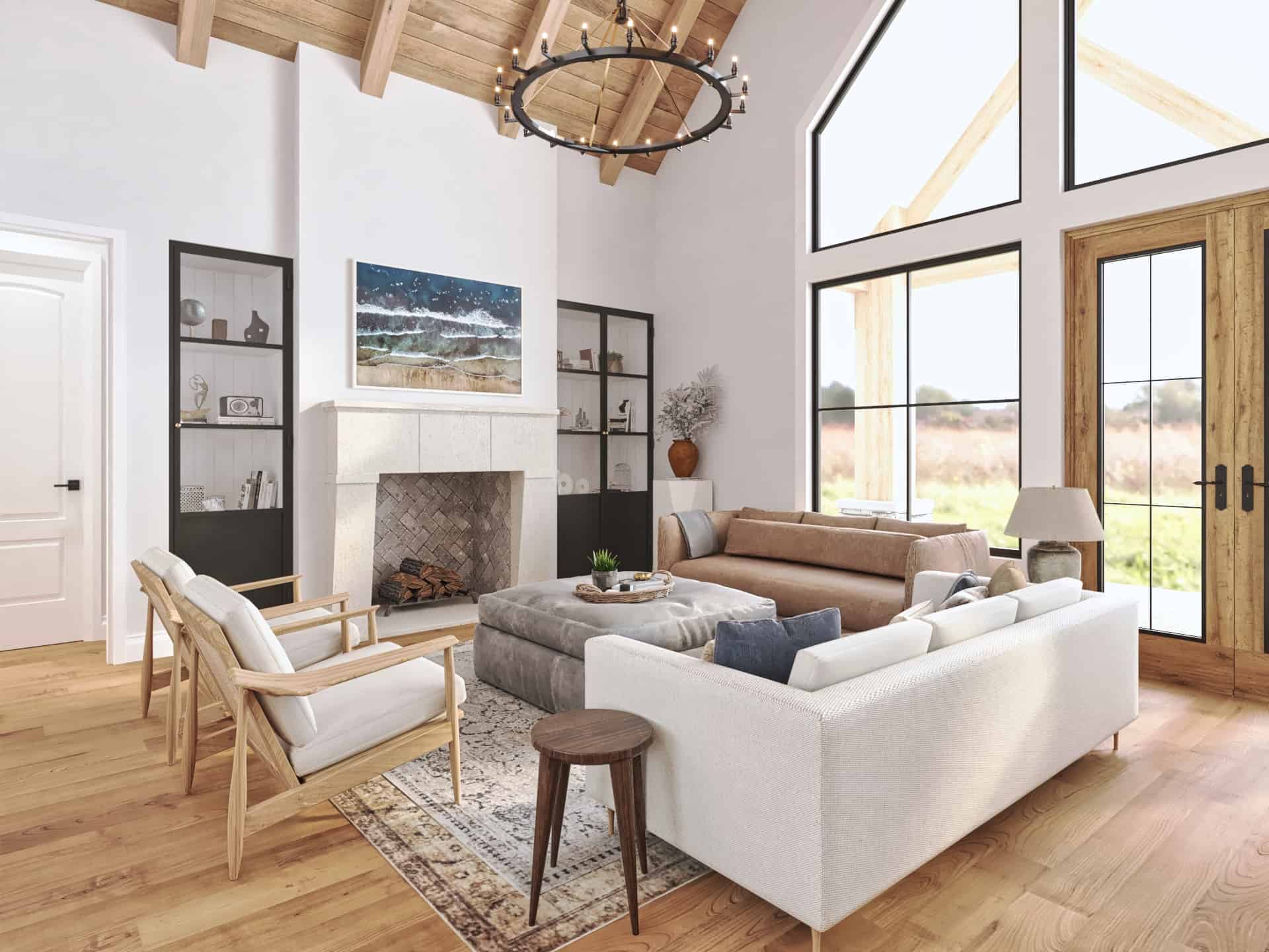 Living Room of this 3-Bedroom,1849 Sq Ft Plan -106-1347