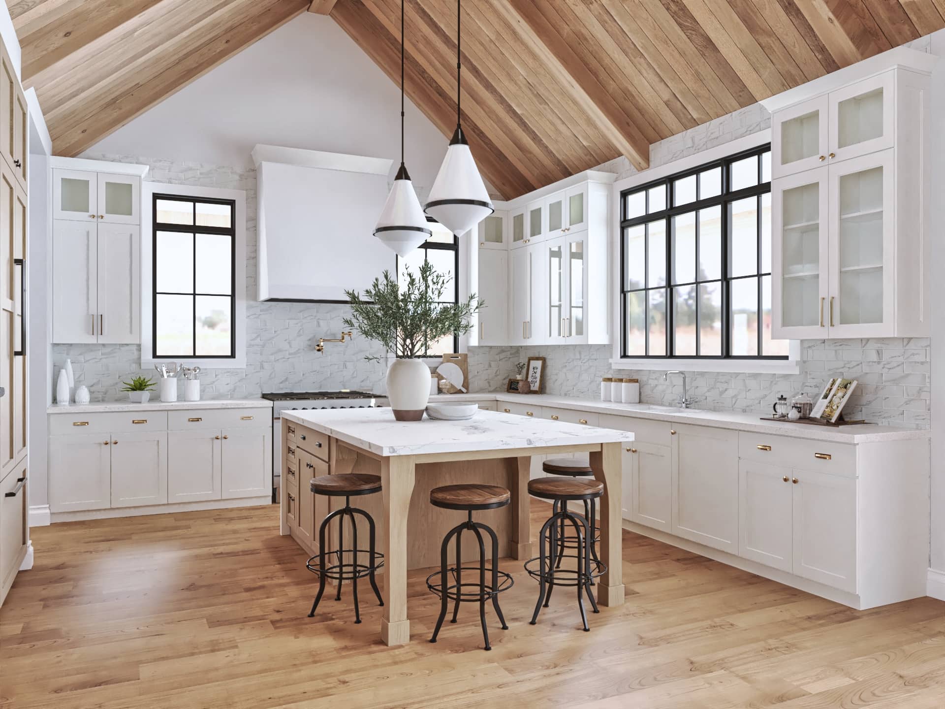 Kitchen of this 3-Bedroom,2017 Sq Ft Plan -106-1348