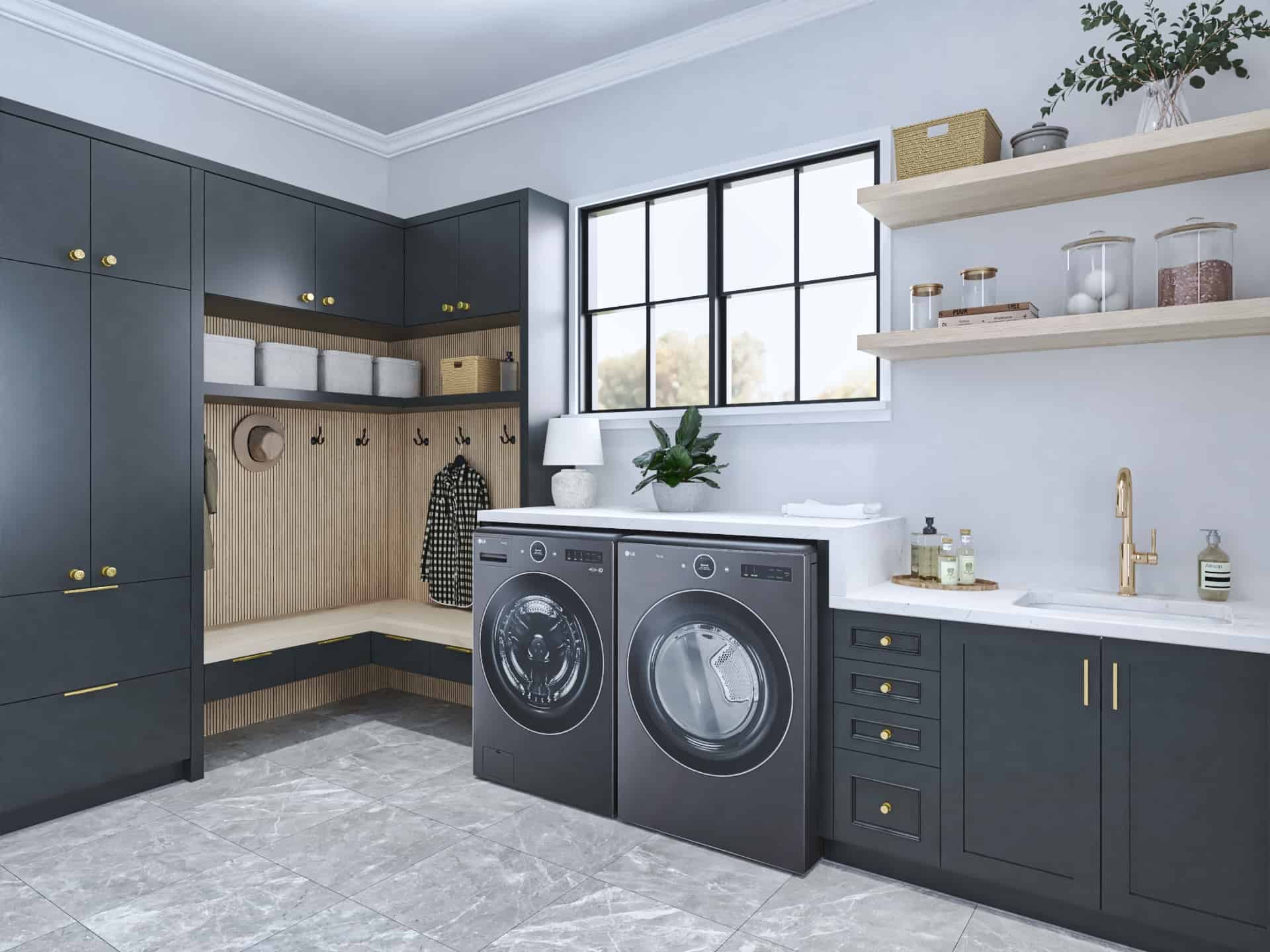 Laundry Room of this 3-Bedroom,2017 Sq Ft Plan -106-1348