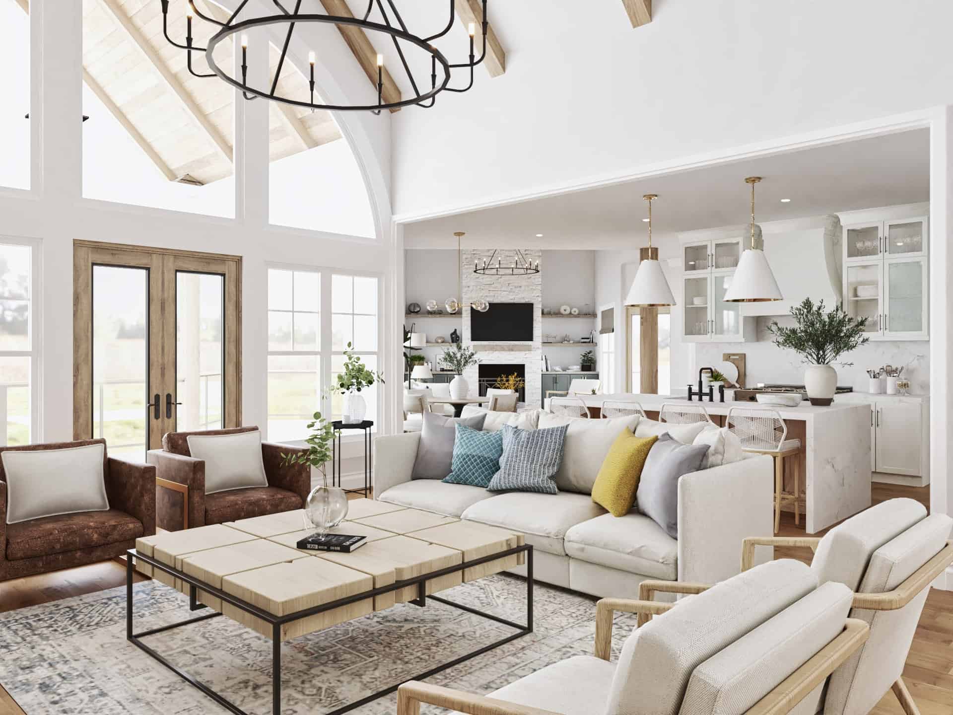 Great Room of this 4-Bedroom,3350 Sq Ft Plan -106-1350