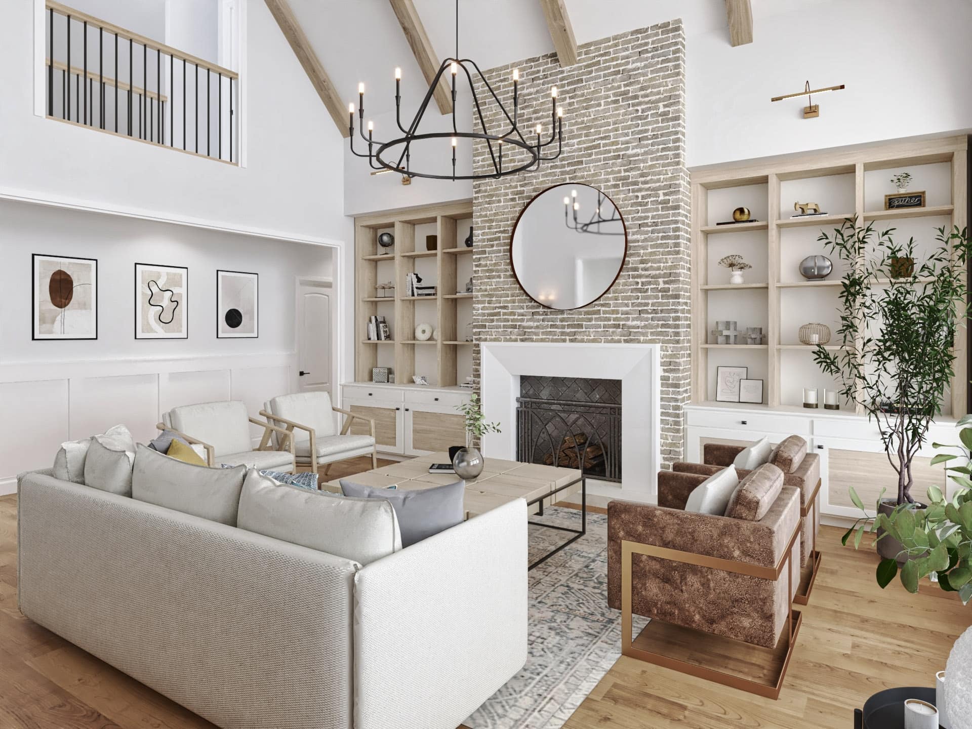 Great Room of this 4-Bedroom,3350 Sq Ft Plan -106-1350