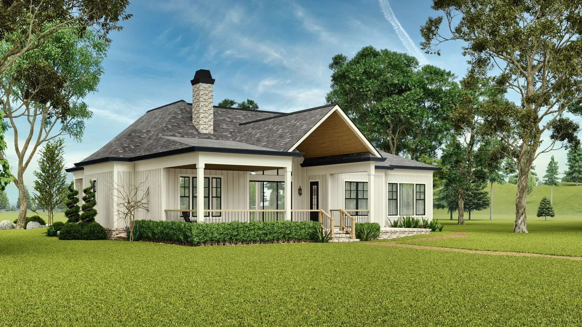 Left Side View of this 3-Bedroom,2341 Sq Ft Plan -106-1351