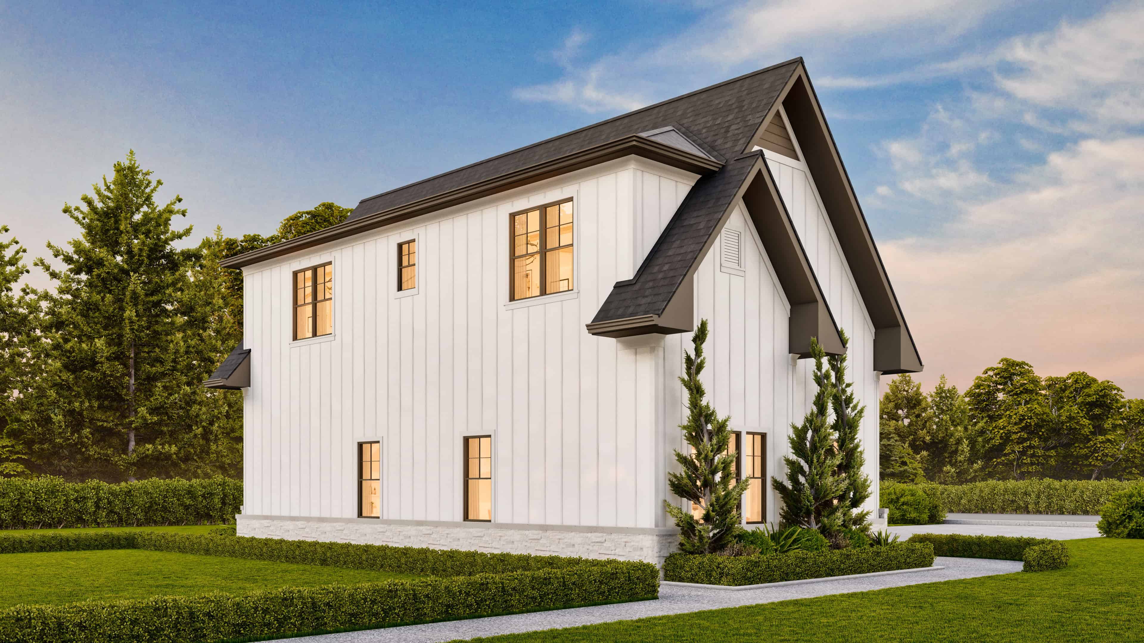 Home Exterior Photograph of this 1-Bedroom,940 Sq Ft Plan -106-1354