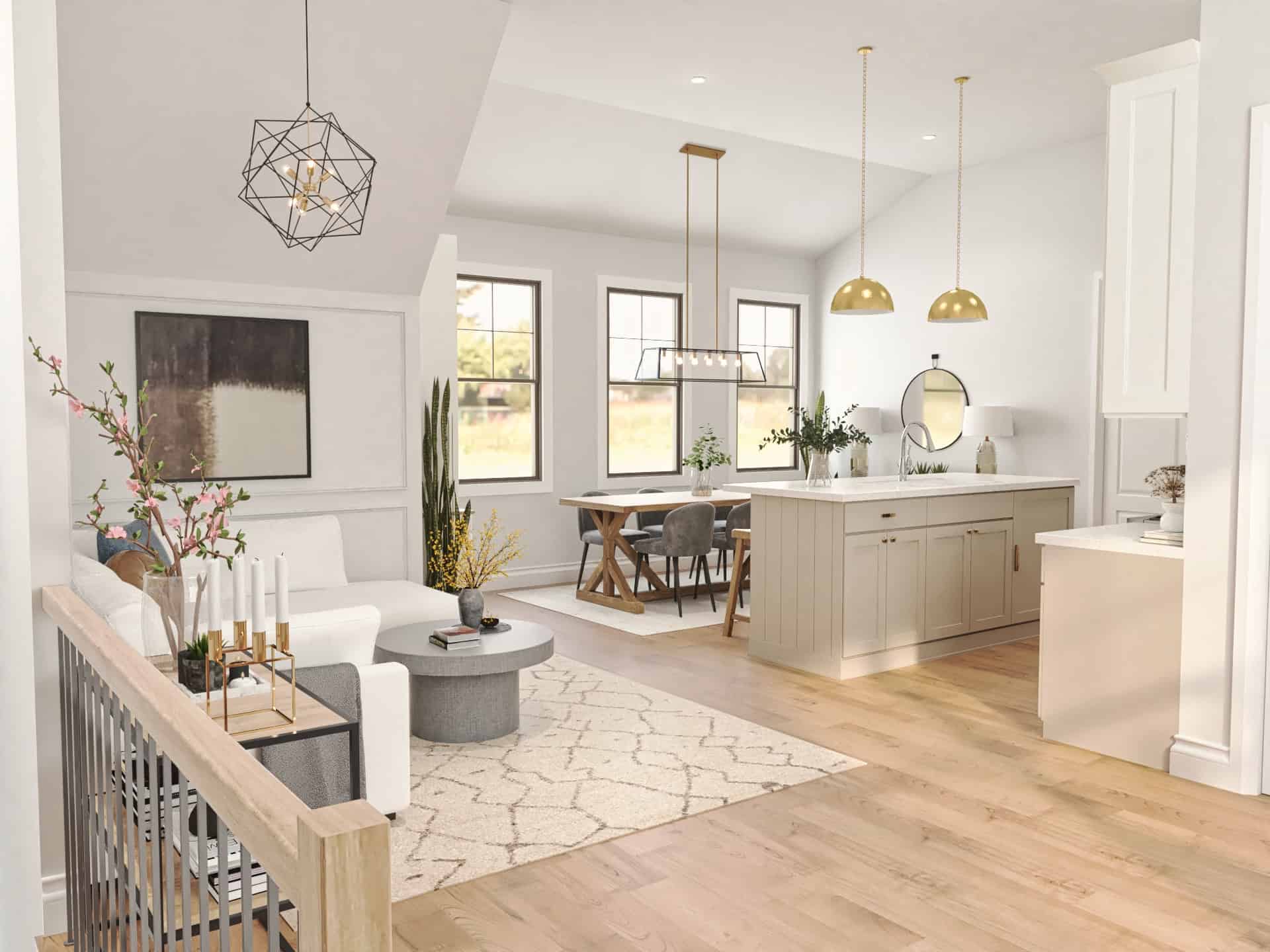 Home Interior Photograph of this 1-Bedroom,940 Sq Ft Plan -106-1354