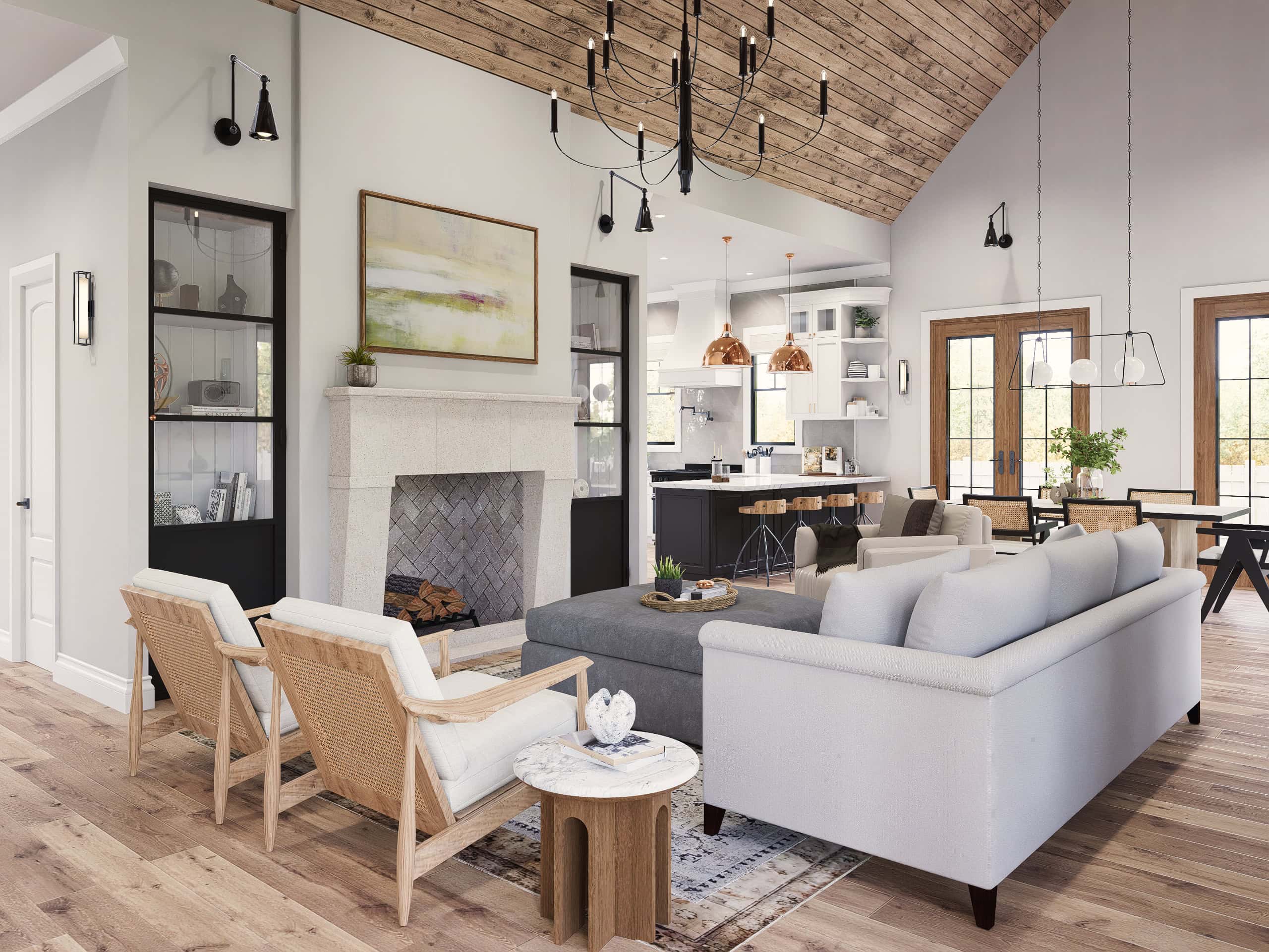 Home Interior Photograph of this 3-Bedroom,2067 Sq Ft Plan -106-1357