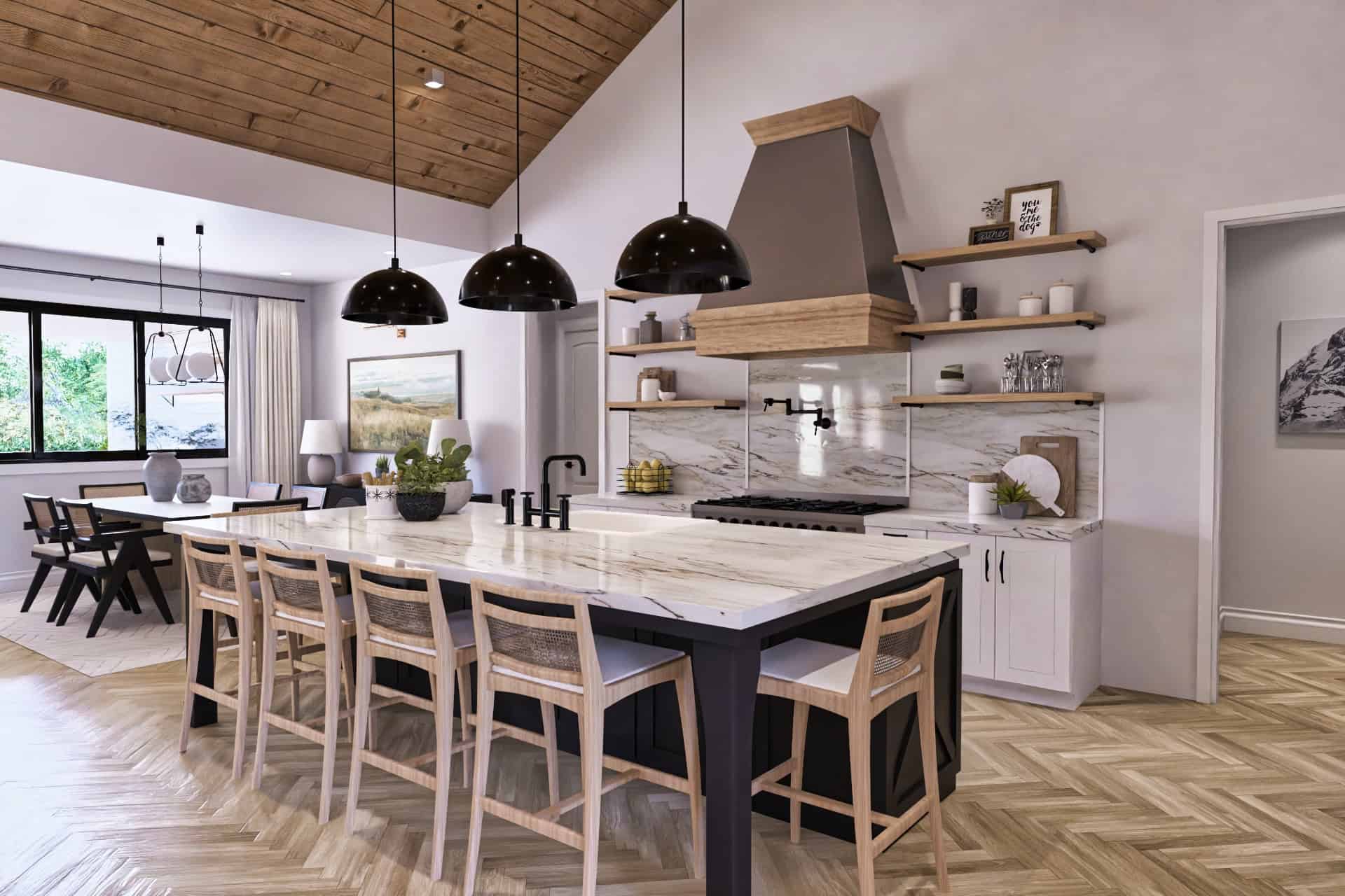 Kitchen of this 3-Bedroom,2483 Sq Ft Plan -106-1358