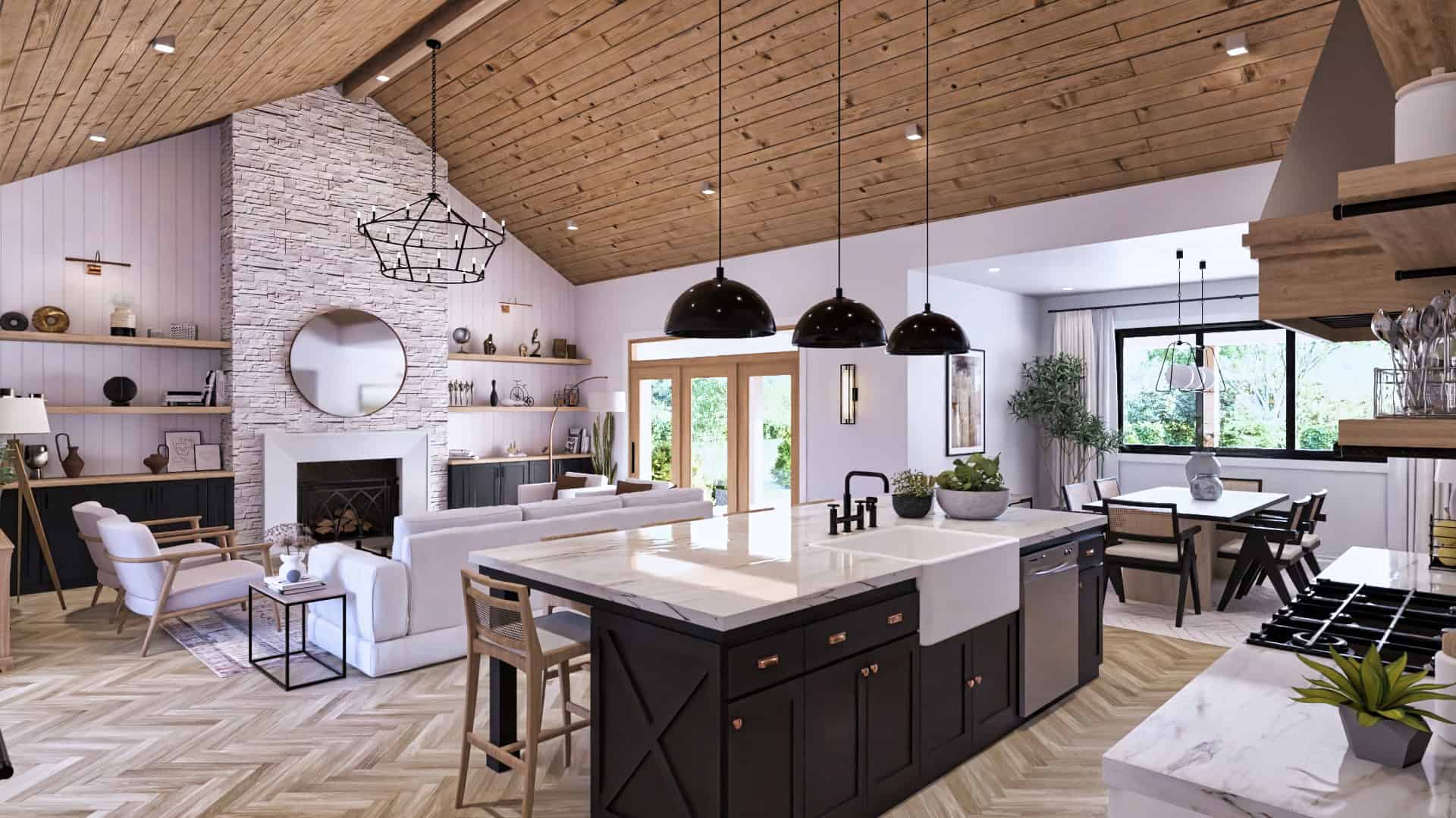Home Interior Photograph of this 3-Bedroom,2483 Sq Ft Plan -106-1358