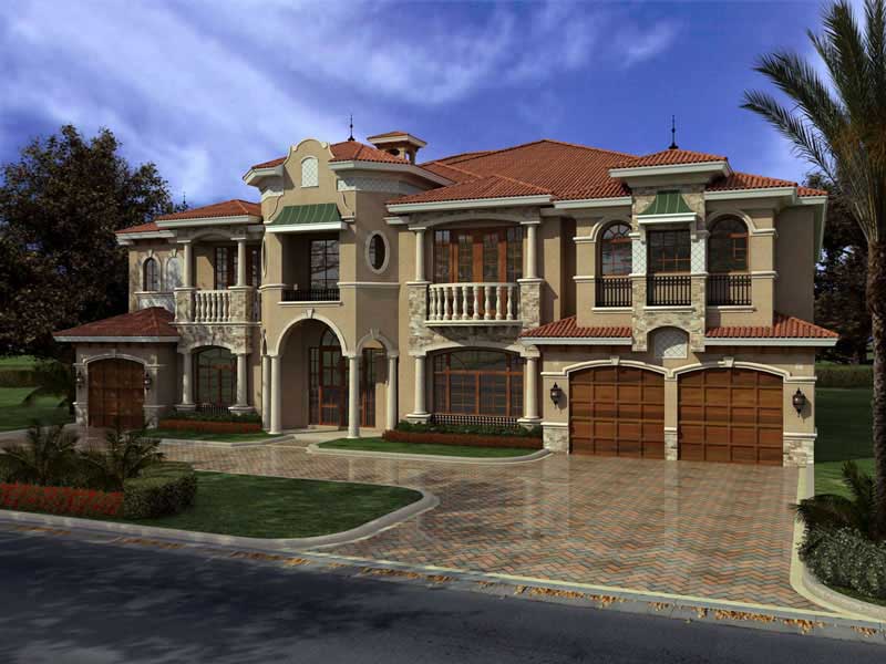  Luxury  Home  with 7 Bdrms 7883 Sq Ft House  Plan  107 1031