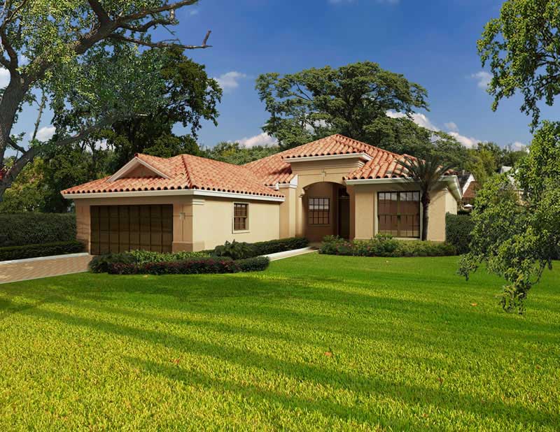 Main image for house plan # 20518