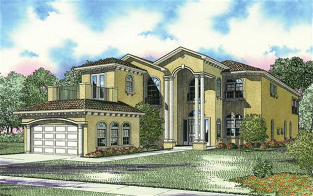 Main image for house plan # 17797