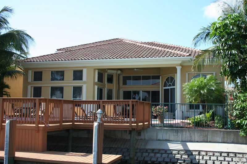 Home Plan Rear Elevation of this 3-Bedroom,3063 Sq Ft Plan -107-1114