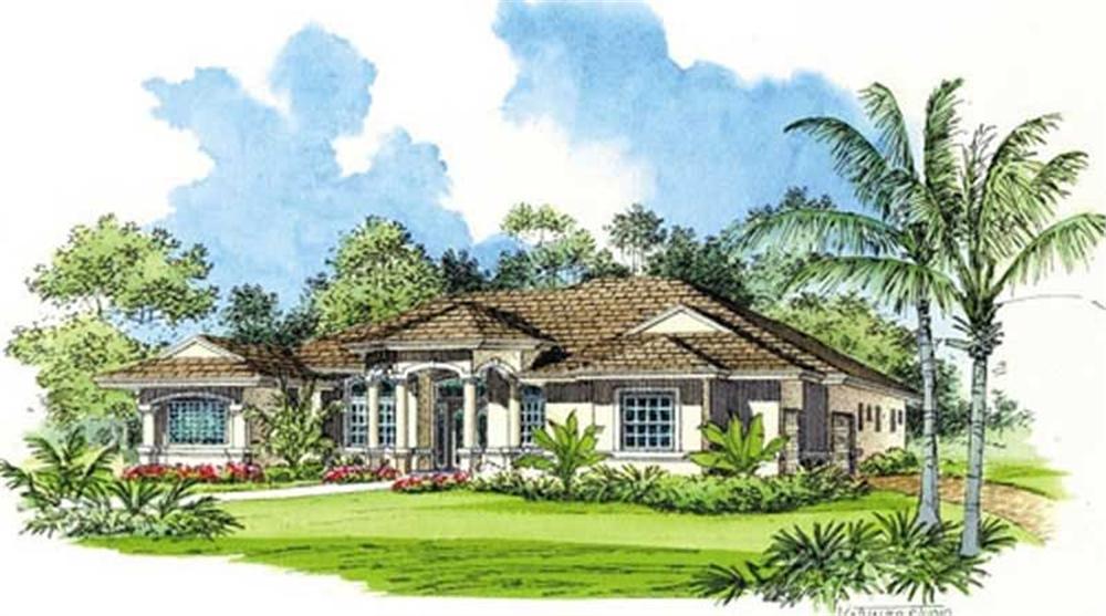 Main image for house plan # 17742