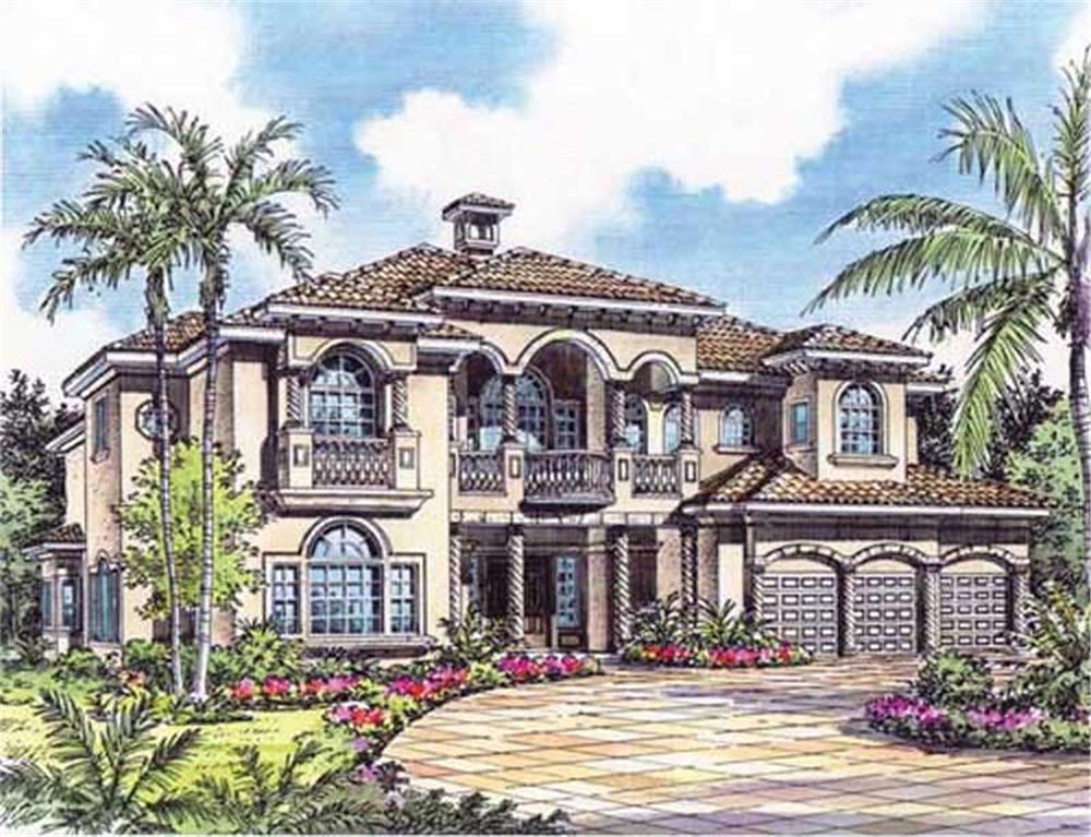 Main image for house plan # 17782