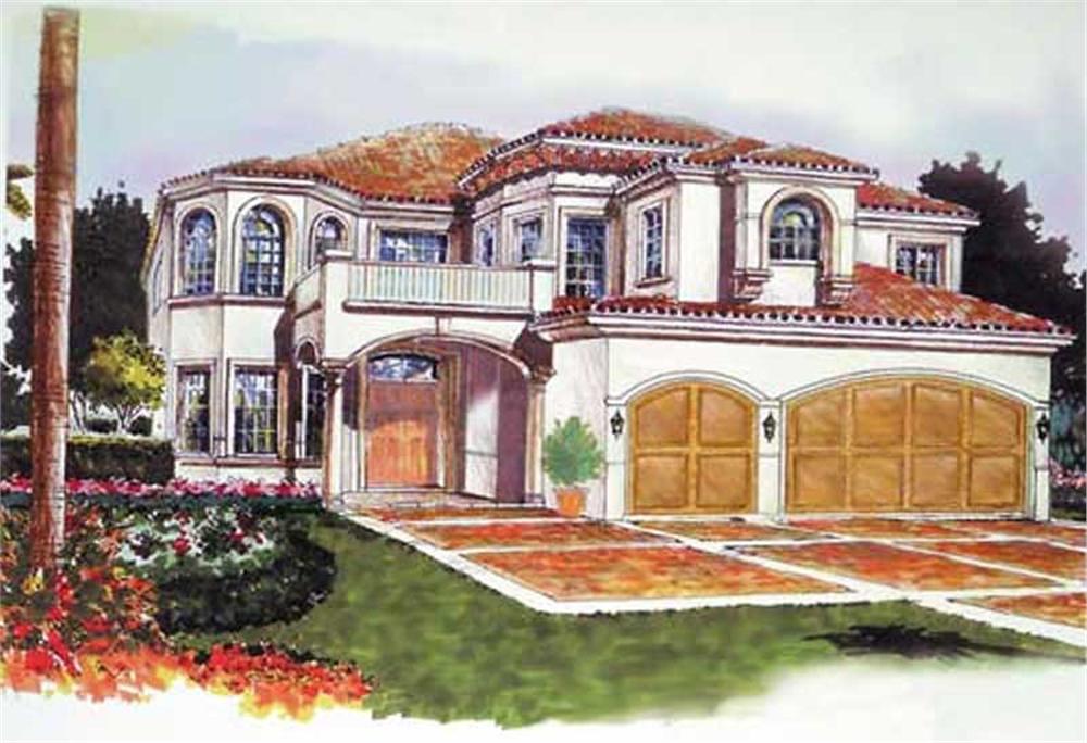 Main image for house plan # 17785