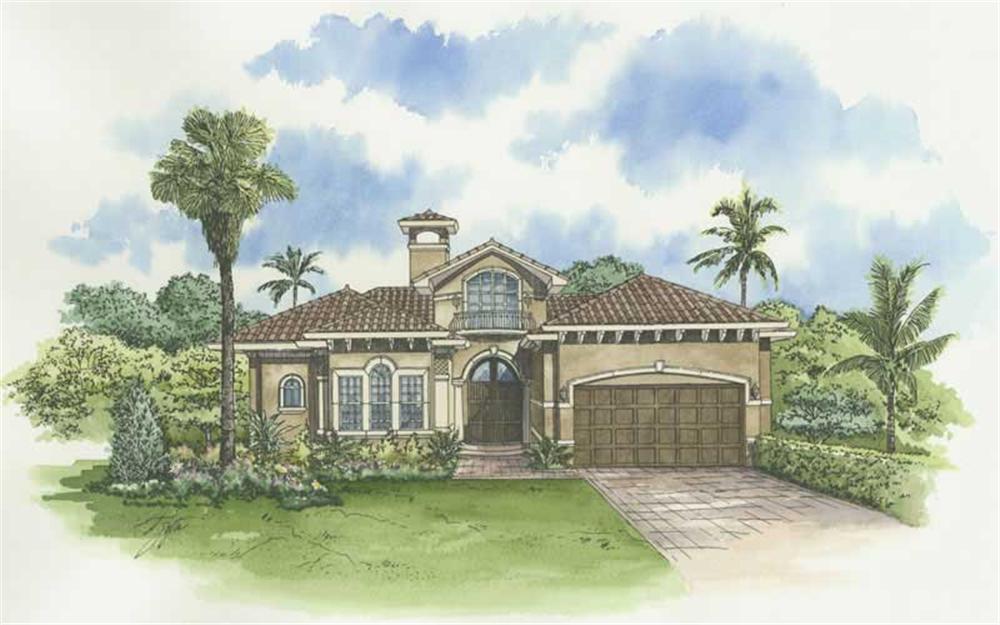 Main image for house plan # 17540