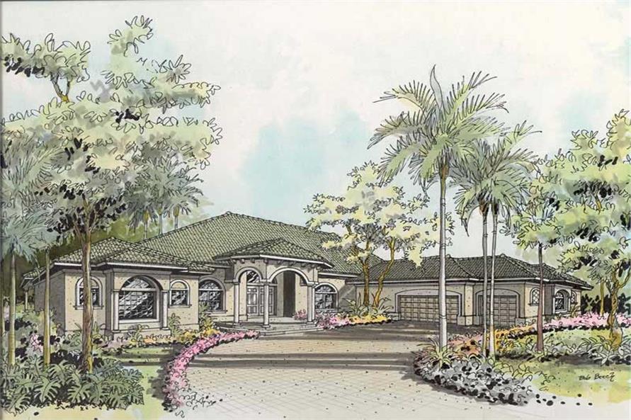 Main image for house plan # 17542