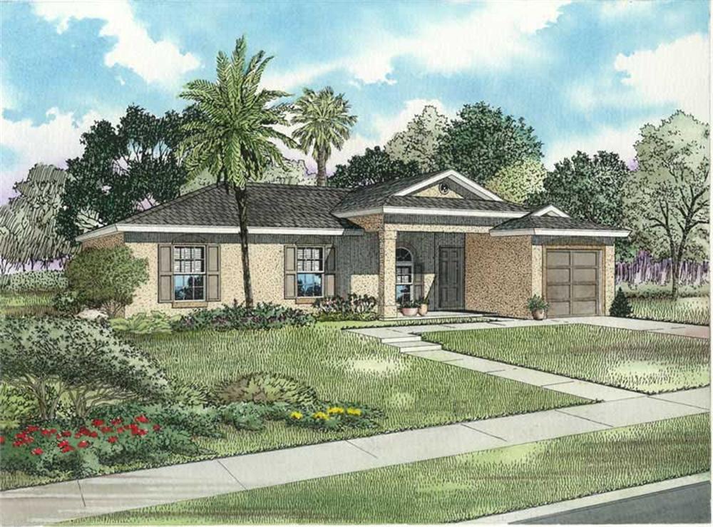 Main image for house plan # 17493