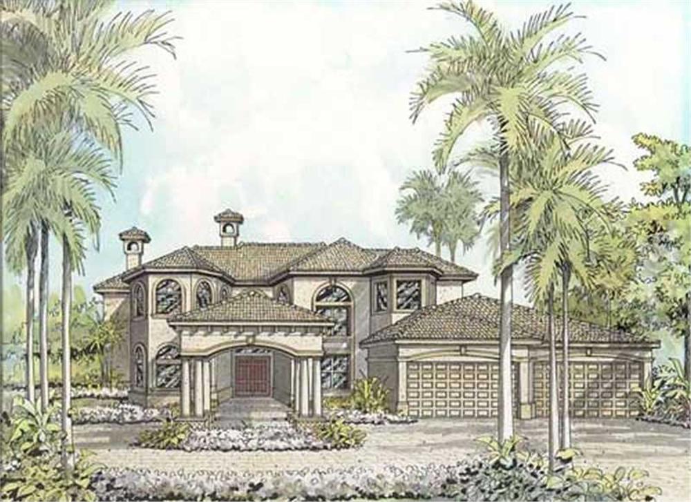 Main image for house plan # 17755