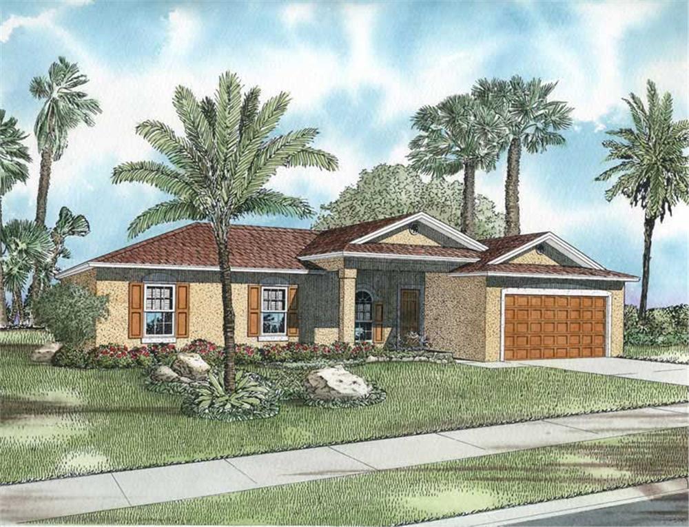 Main image for house plan # 17496