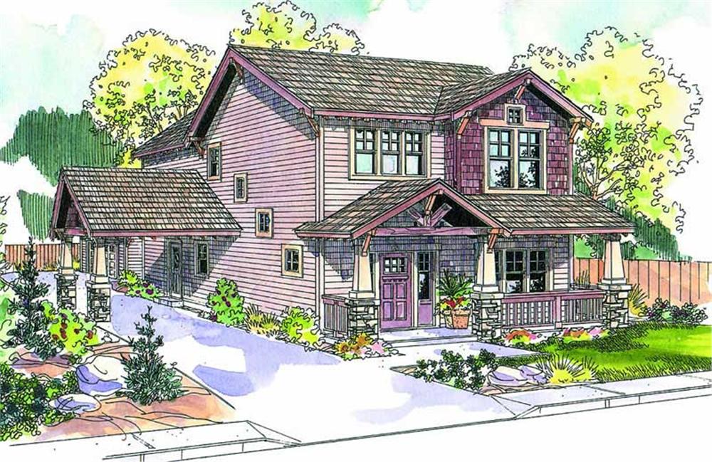 Main image for house plan # 21130