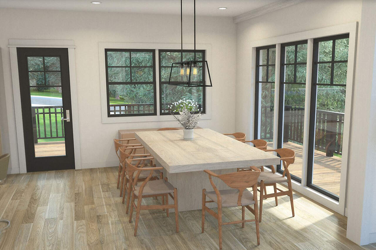 Dining Room of this 3-Bedroom,2726 Sq Ft Plan -108-1065