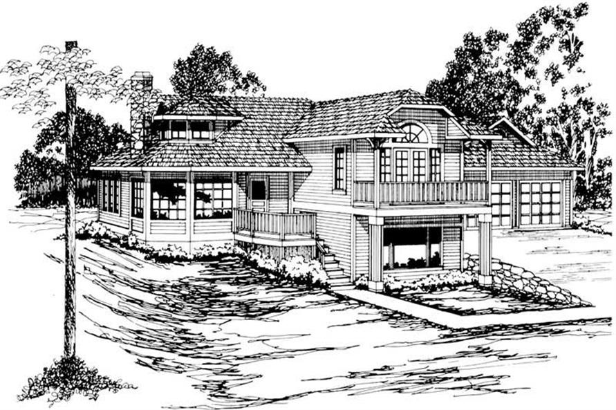 Main image for house plan # 2998
