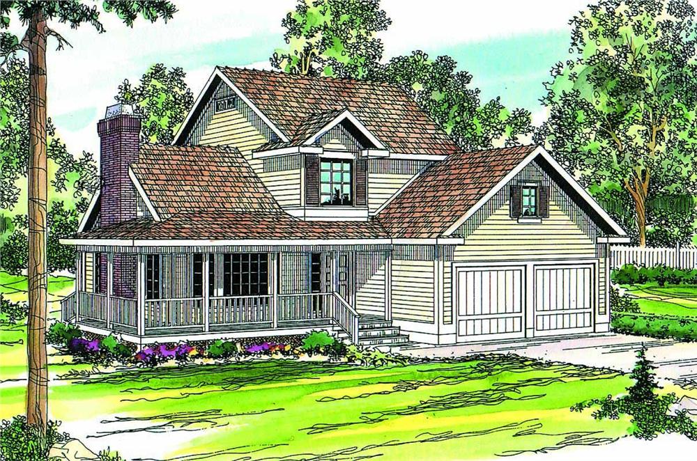 Main image for house plan # 2890