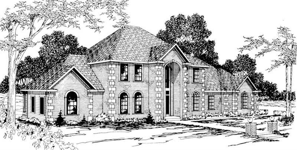 Main image for house plan # 3009