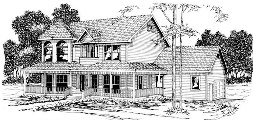 Main image for house plan # 3012