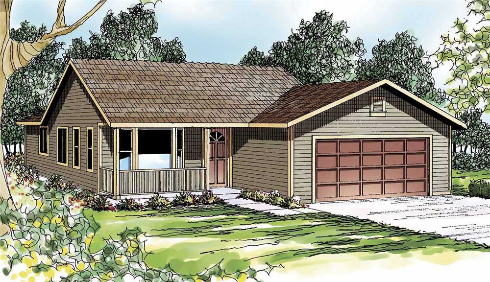 Main image for house plan # 3041
