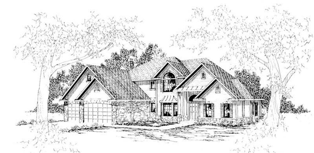 Main image for house plan # 3042