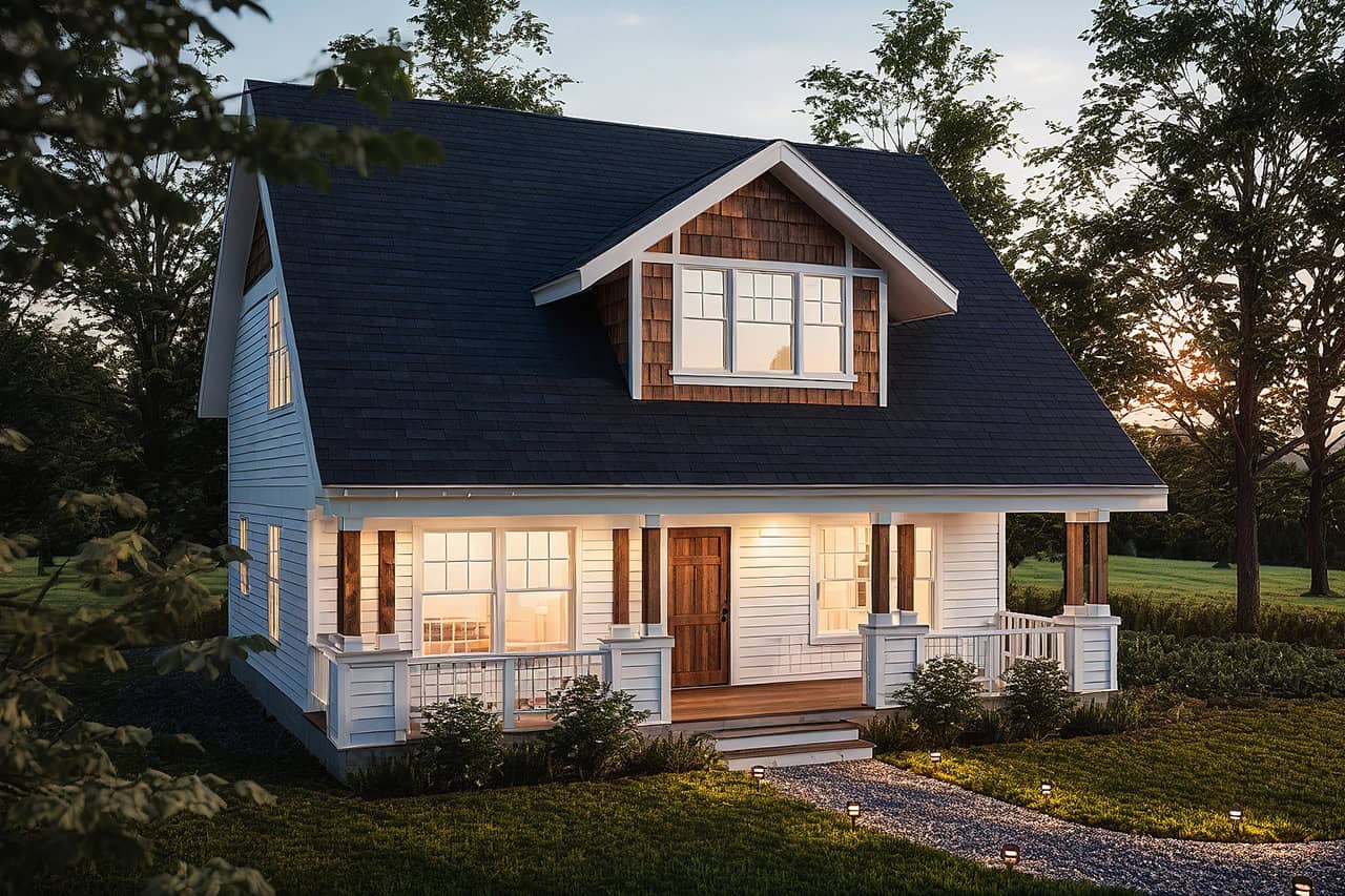 Home Exterior Photograph of this 3-Bedroom,1414 Sq Ft Plan -108-1196