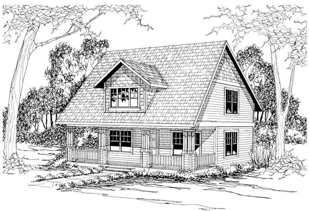 Main image for house plan # 3035